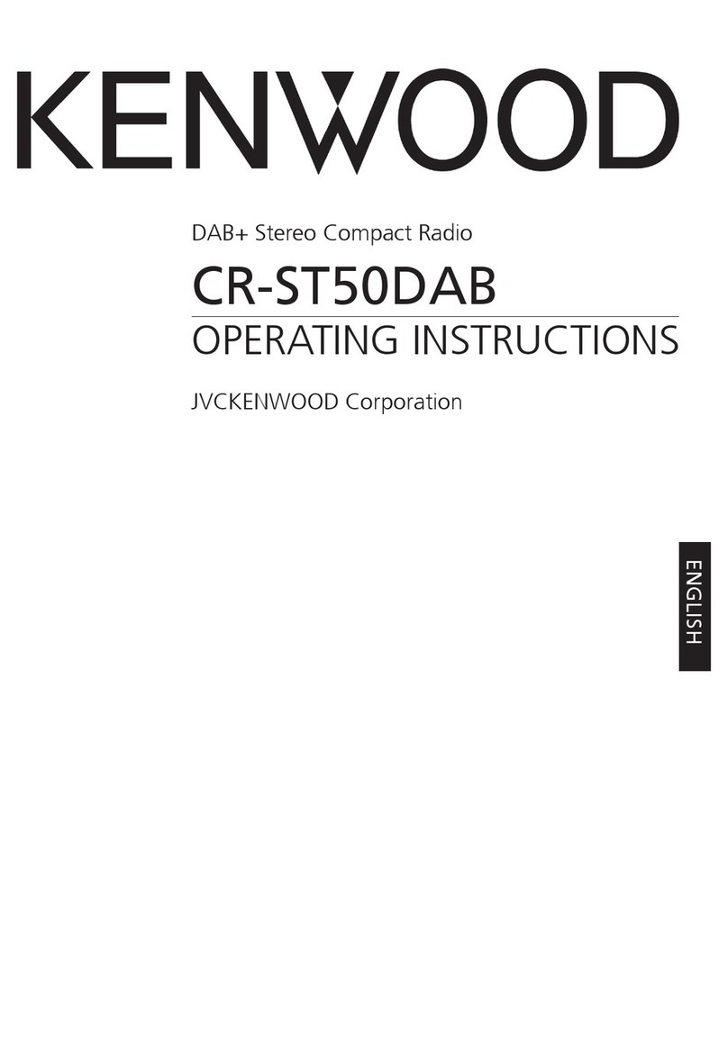 Kenwood CR-ST50DAB User manual