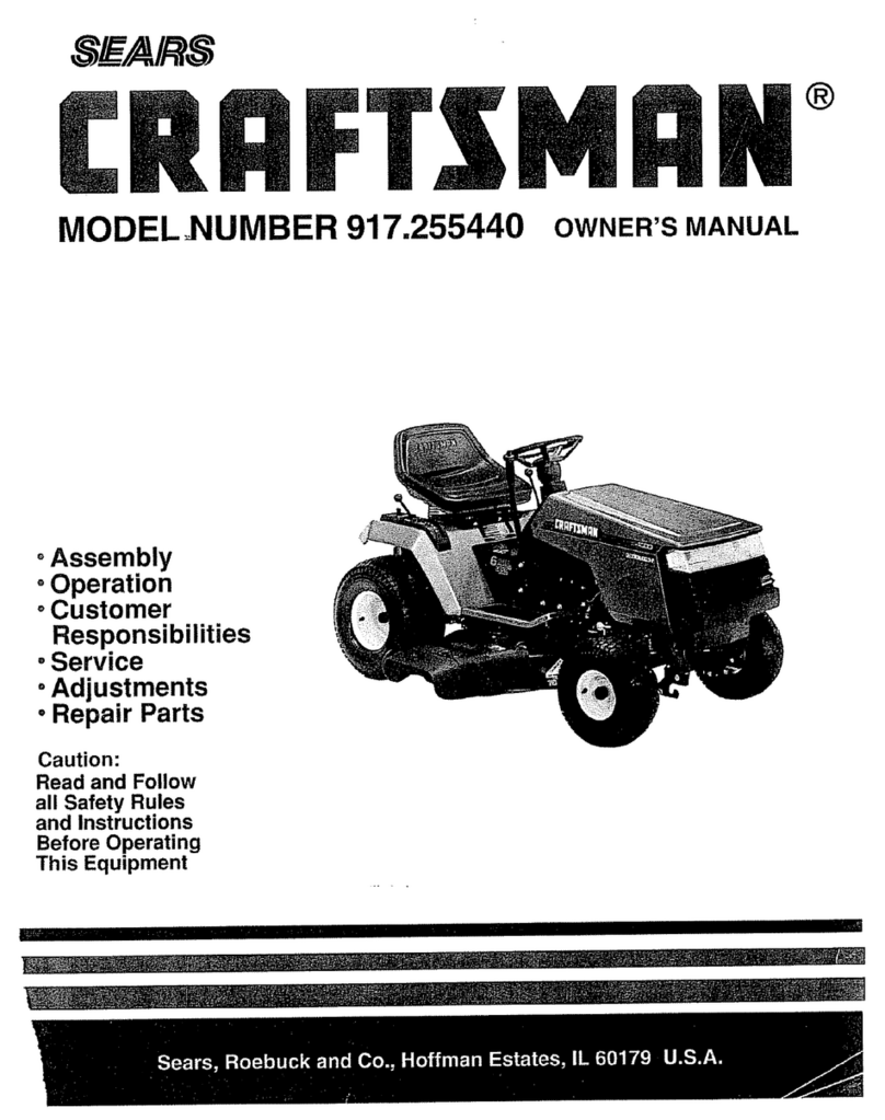 Craftsman 917.255440 owner's manual
