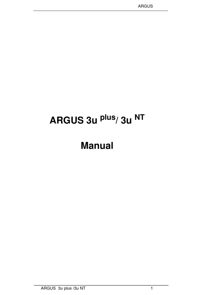 Intec Argus 3u plus manual