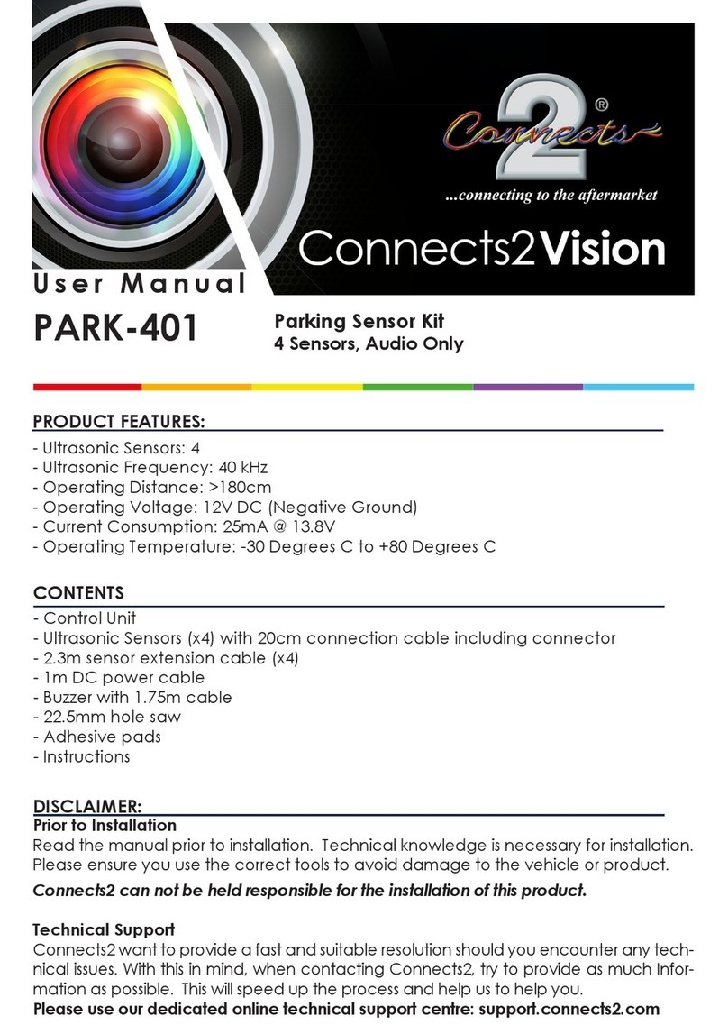 Connects2 PARK-401 User manual
