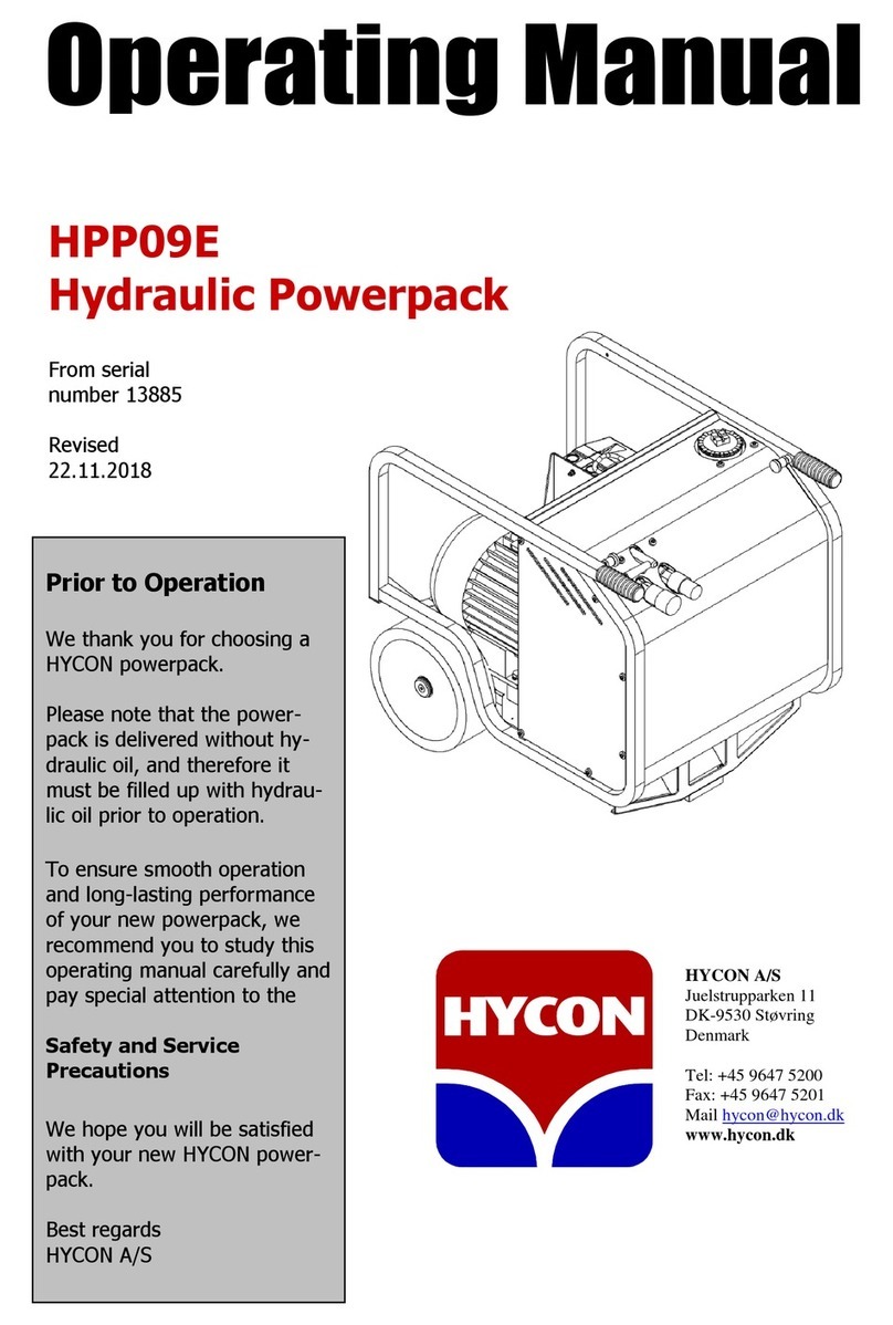 HYCON HPP09E User manual
