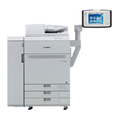 Canon imagePress C910 User manual