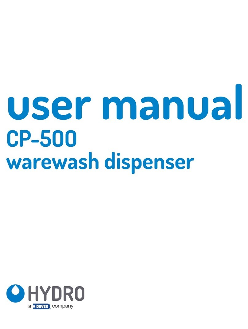 Hydro systems CP-5OO User manual