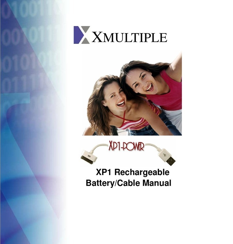 Xmultiple XP1 POWER 2500 manual