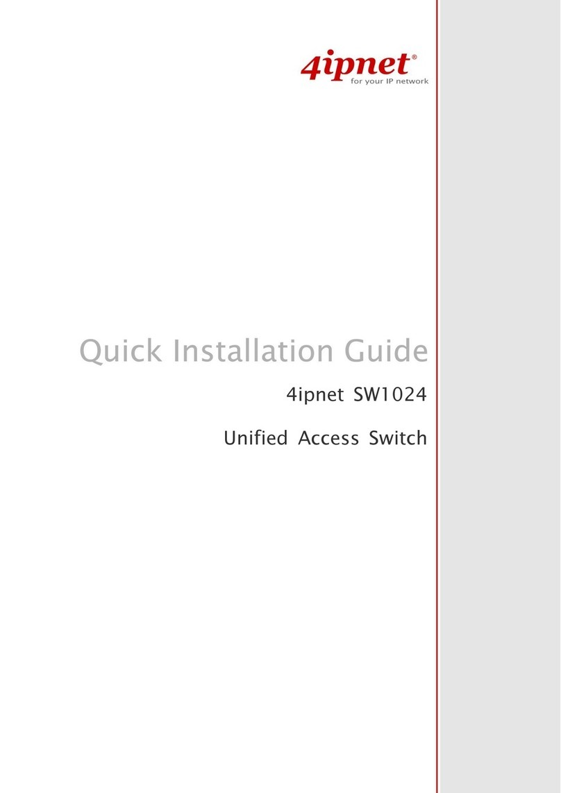 4IPNET Sw1024 Quick installation guide