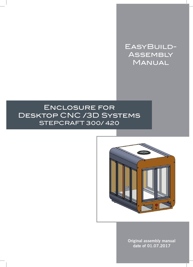 STEPCRAFT 420 Assembly manual