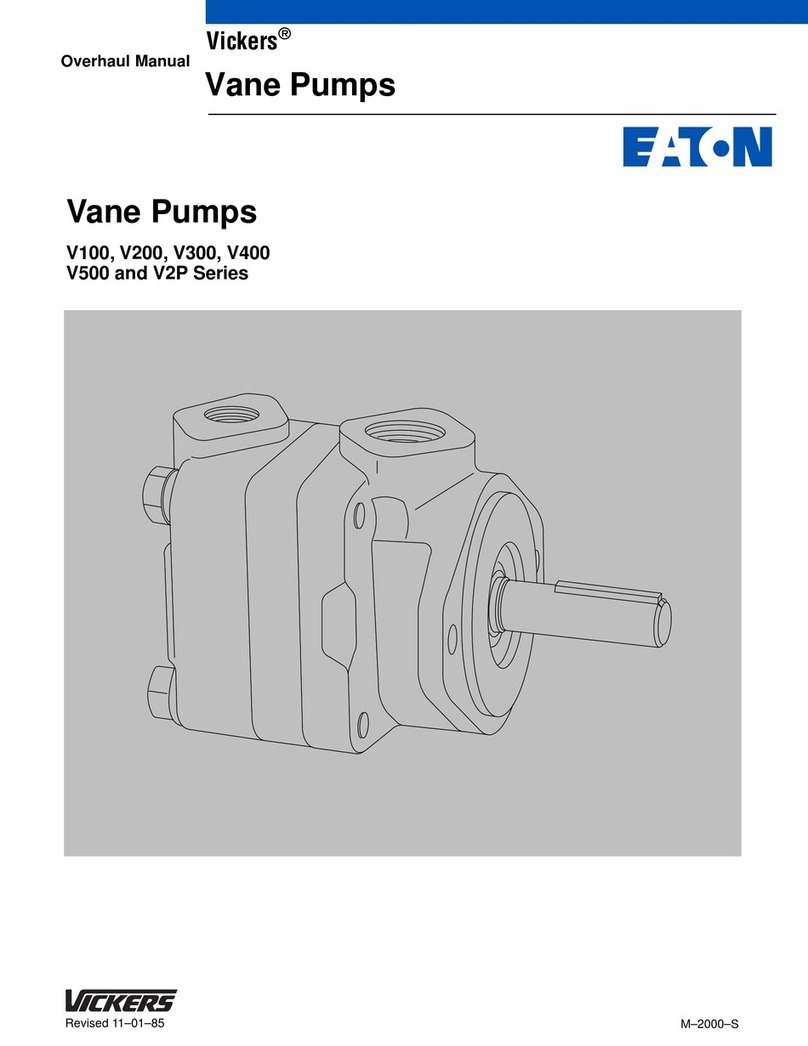 Eaton Vikers V200 Series Overhaul manual
