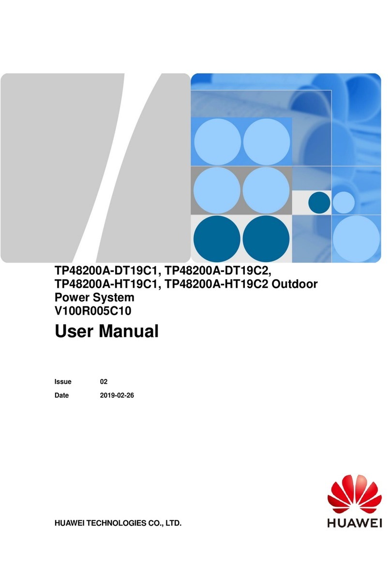 Huawei Telecom Power TP48200A-DT19C1 User manual