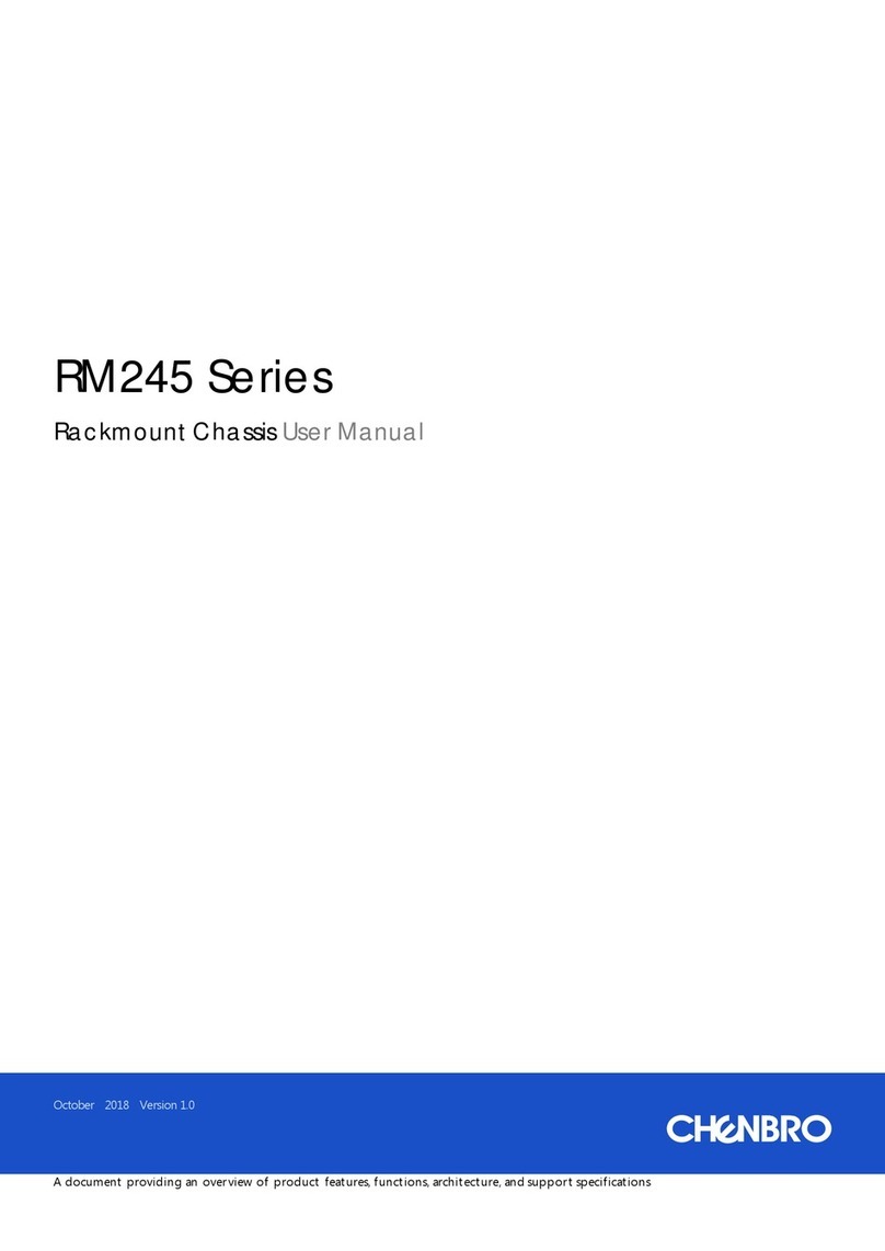 Chenbro RM245 Series User manual