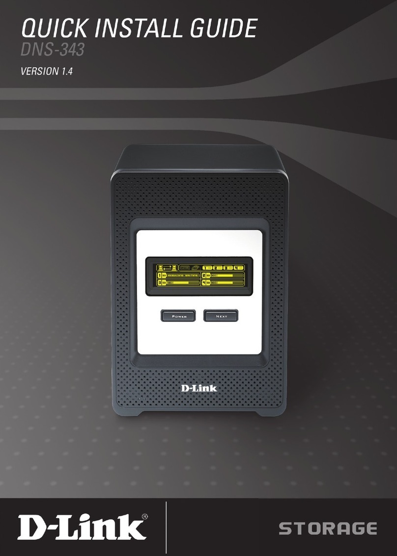 D-Link ShareCenter DNS-343 User manual D-Link ShareCenter DNS-343 User manual