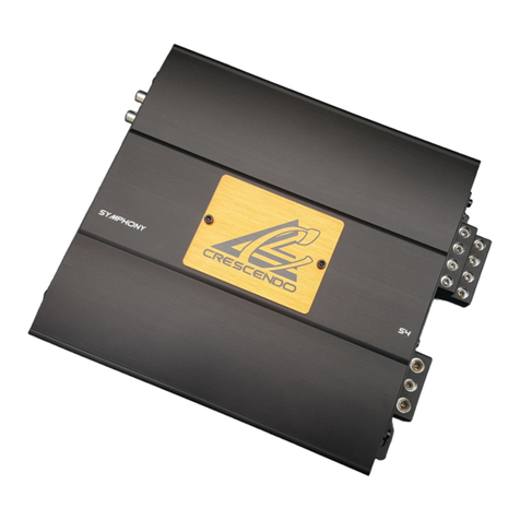 crescendo SYMPHONY S1 User manual