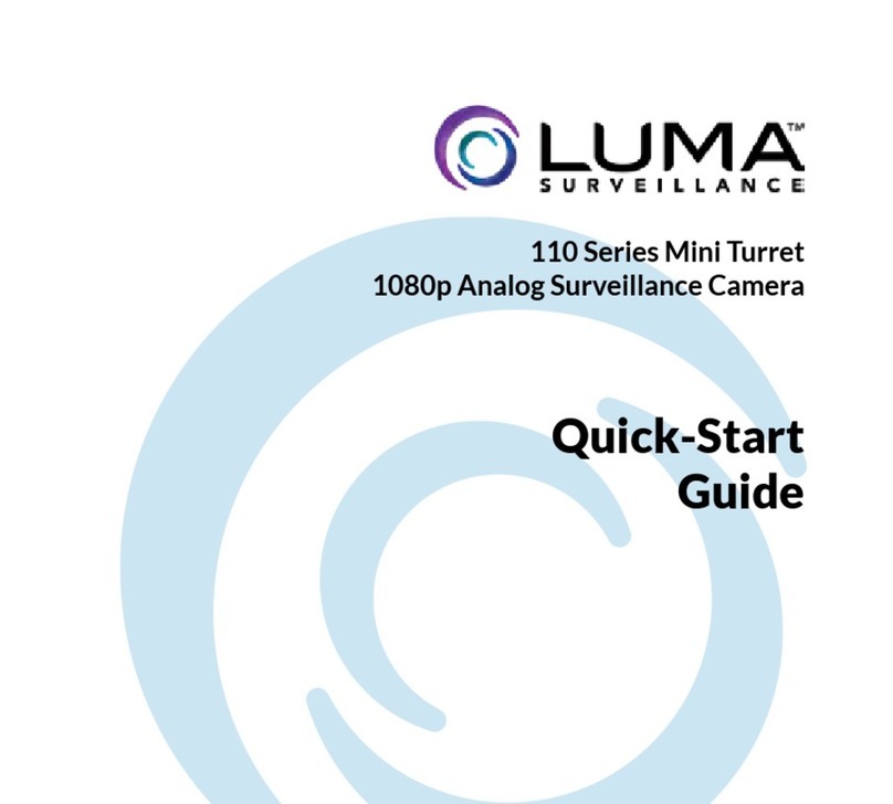 Luma Surveillance 110 Series User manual