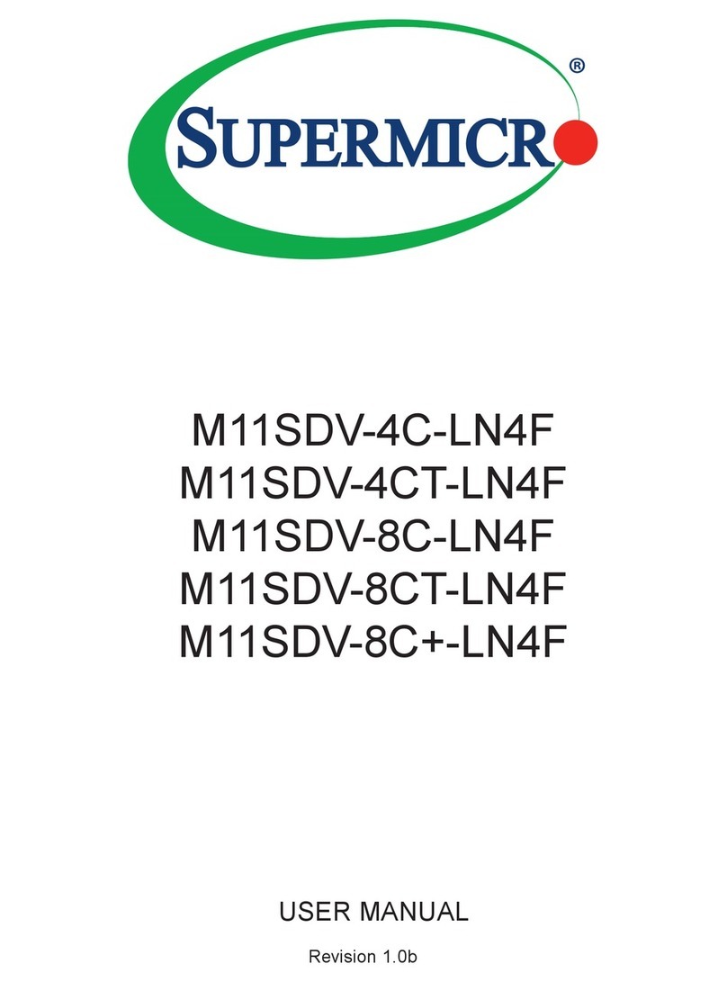 Supermicro M11SDV-4C-LN4F User manual