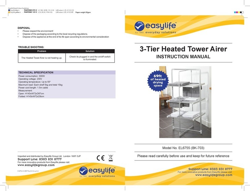 Easylife EL6755 instruction manual Easylife EL6755 instruction manual