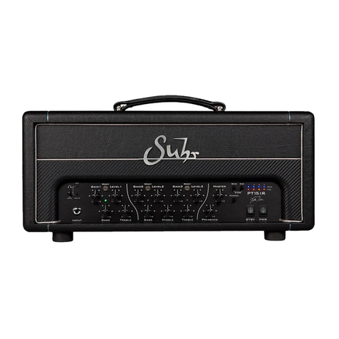 Suhr PT-15 I.R. user guide