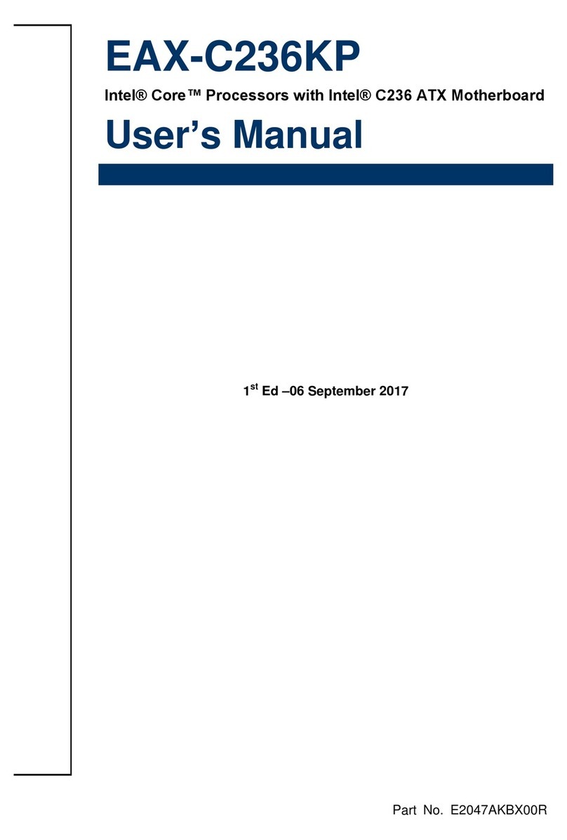 Avalue Technology EAX-C236KP user manual