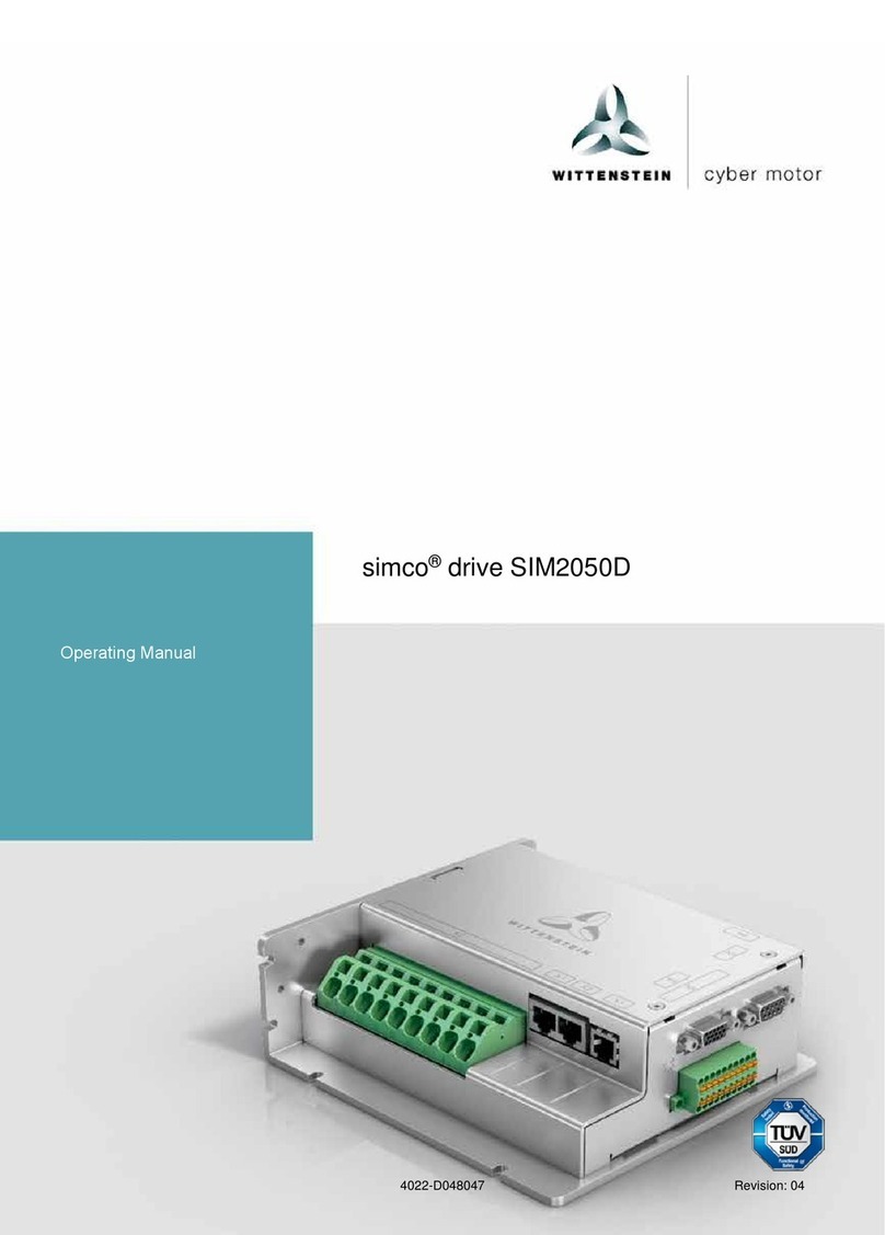 Wittenstein Simco SIM2050D operating manual