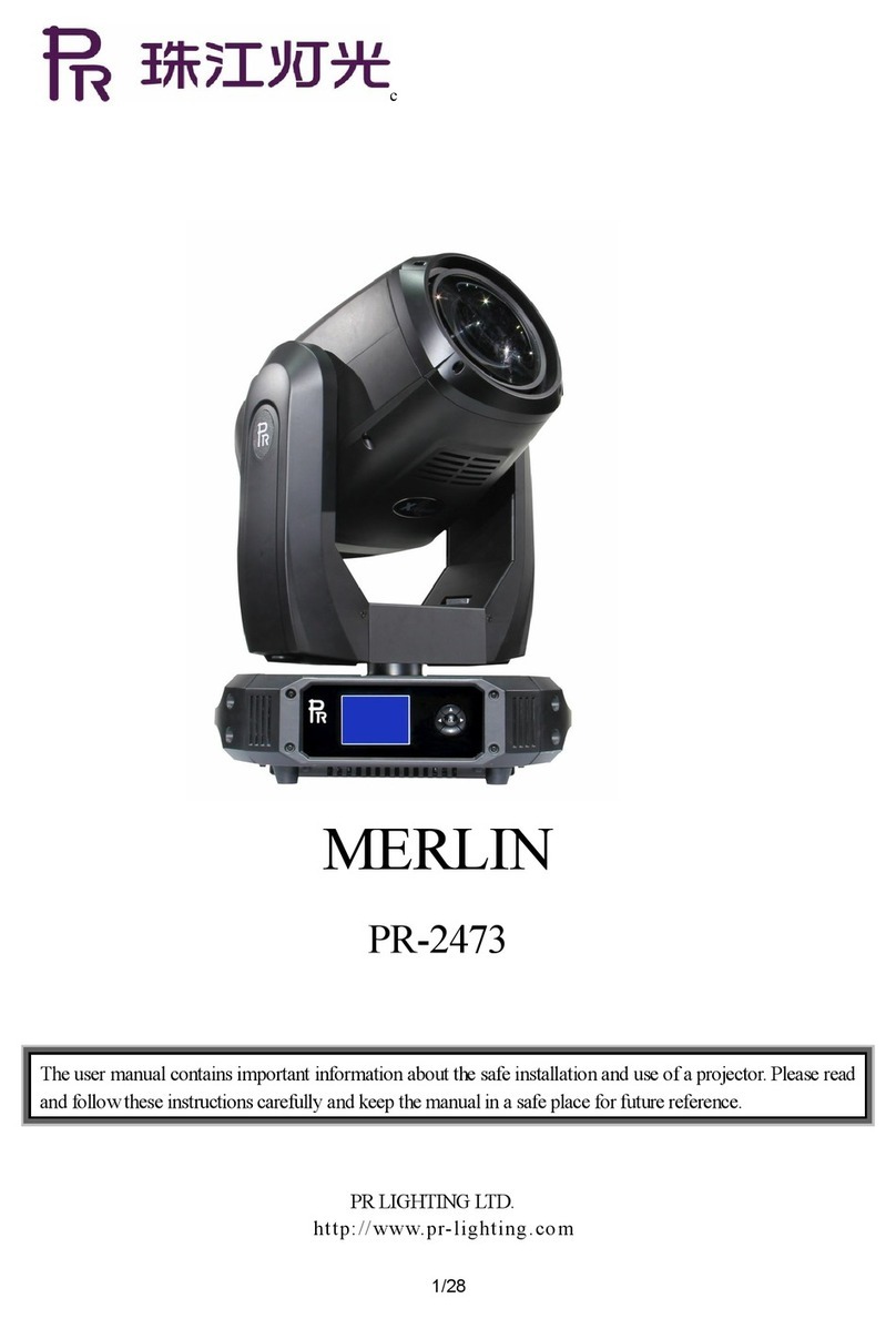 PR MERLIN PR-2473 user manual