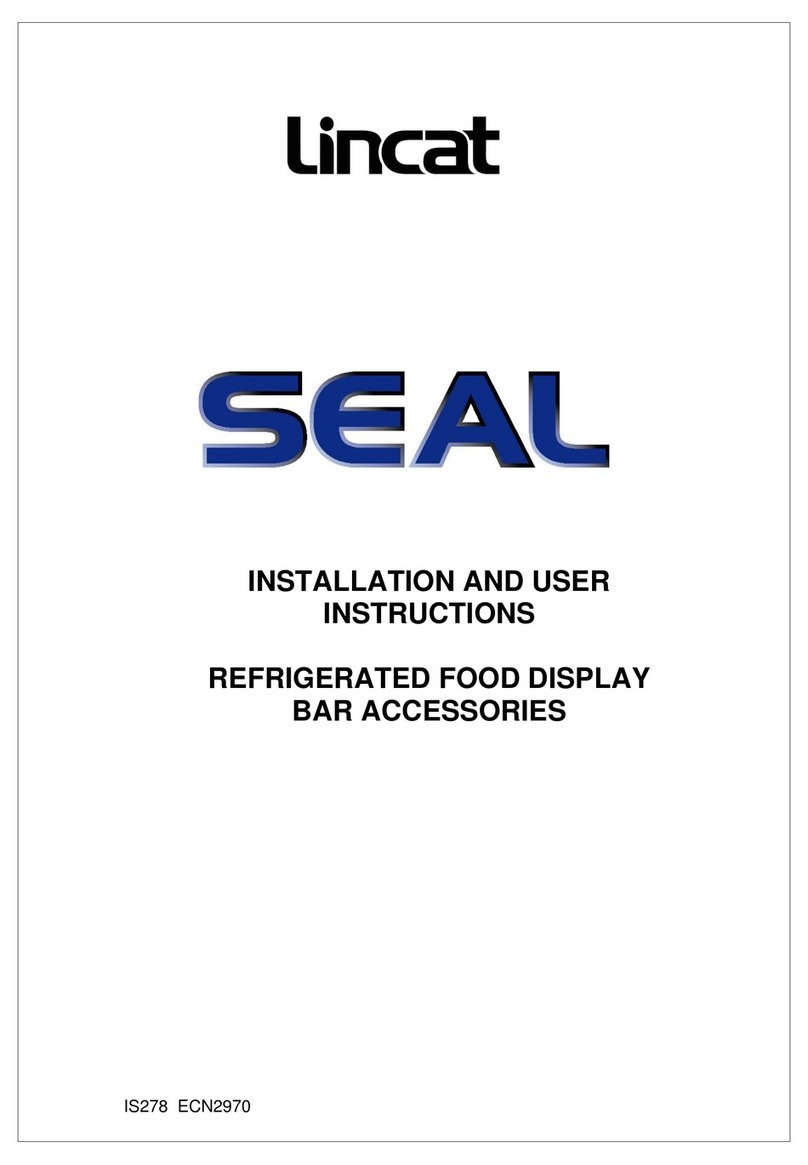 Lincat Seal SSG5 Installation and user instructions