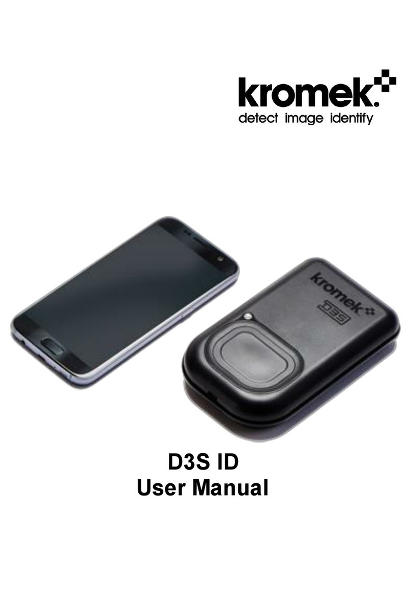 Kromek D3S ID user manual