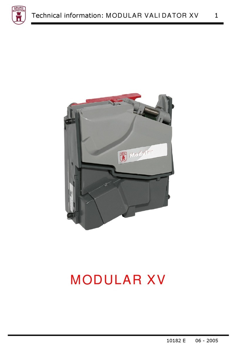 Grupo Azkoyen MODULAR XV Series technical information