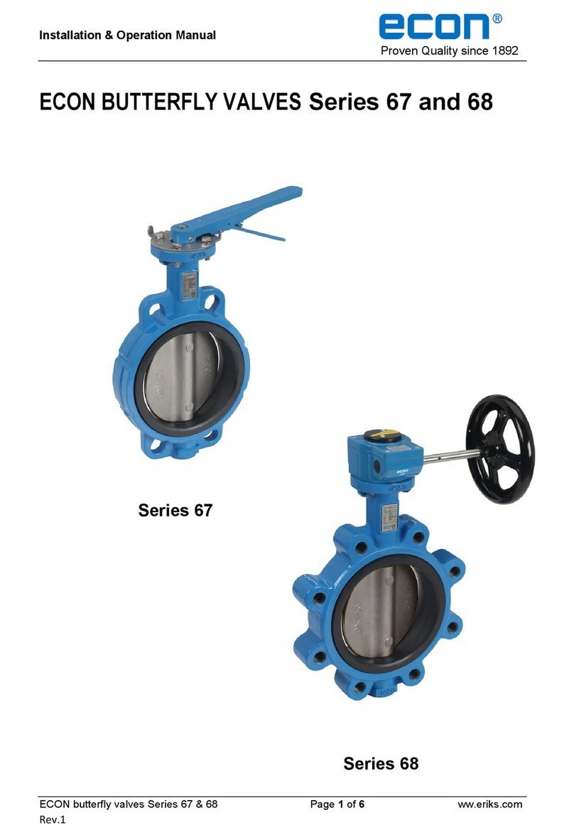 Econ 68 Series Installation & operation manual