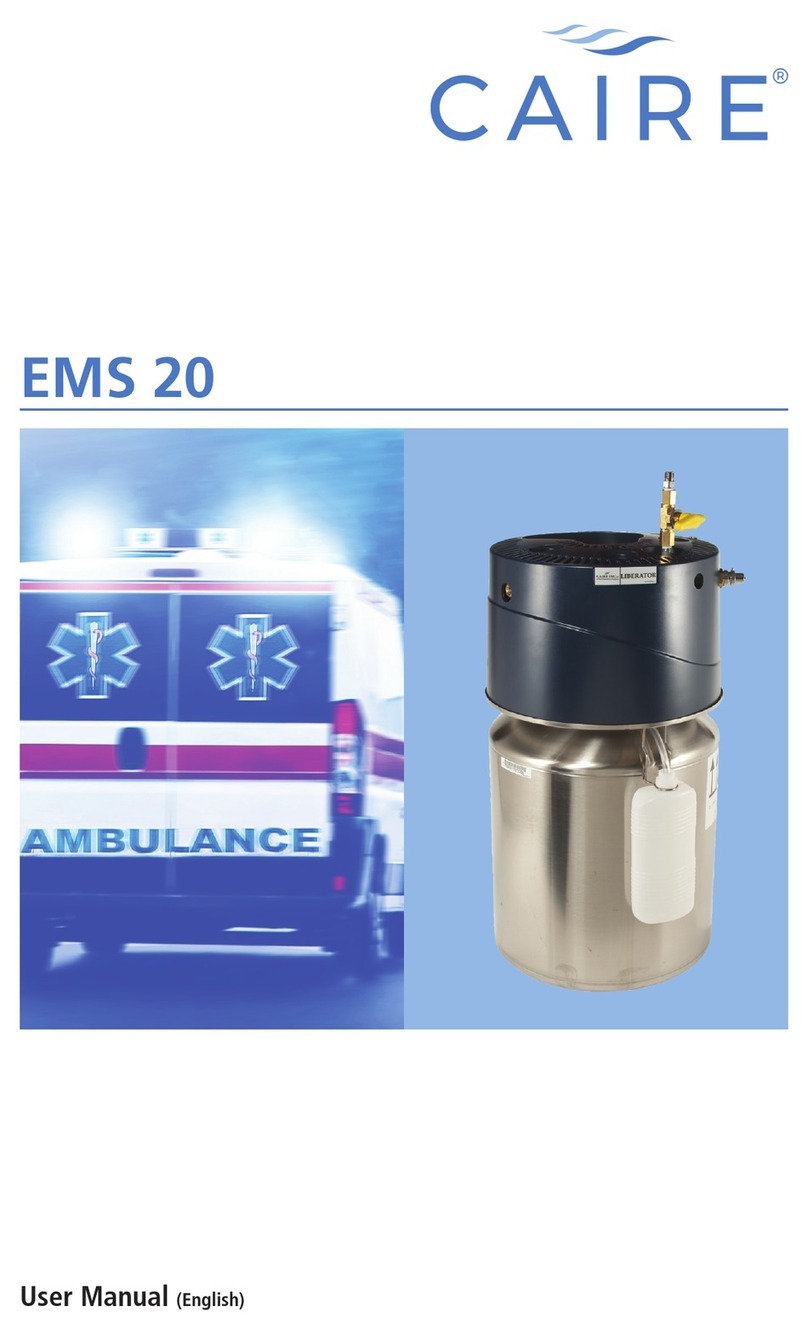 C-Aire EMS 20 user manual
