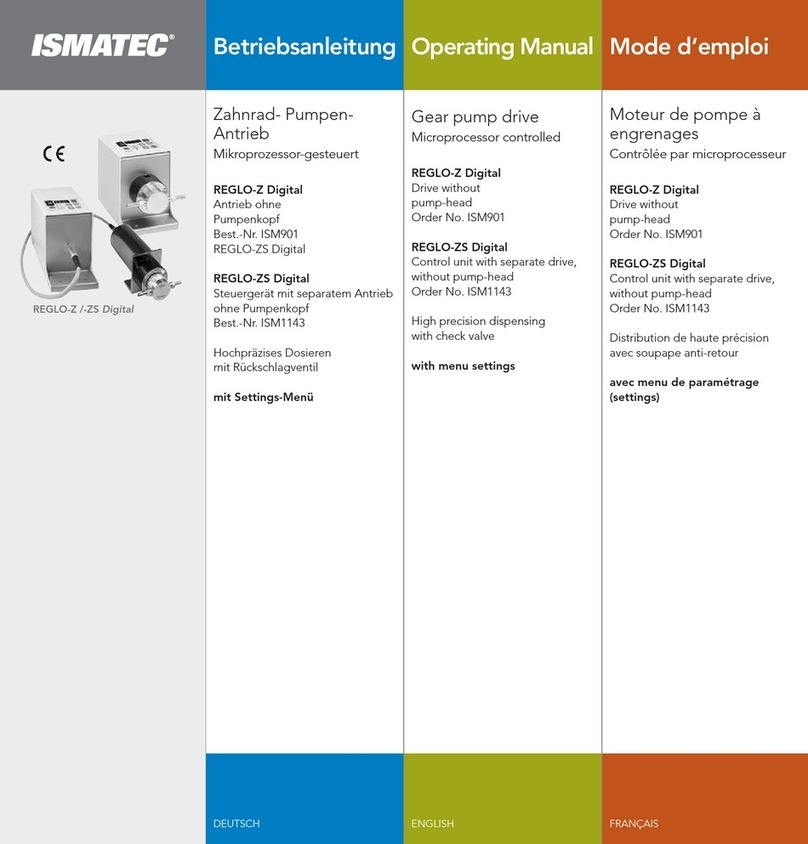 Ismatec REGLO-Z Digital User manual