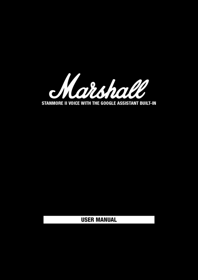 Marschall STANMORE II user manual