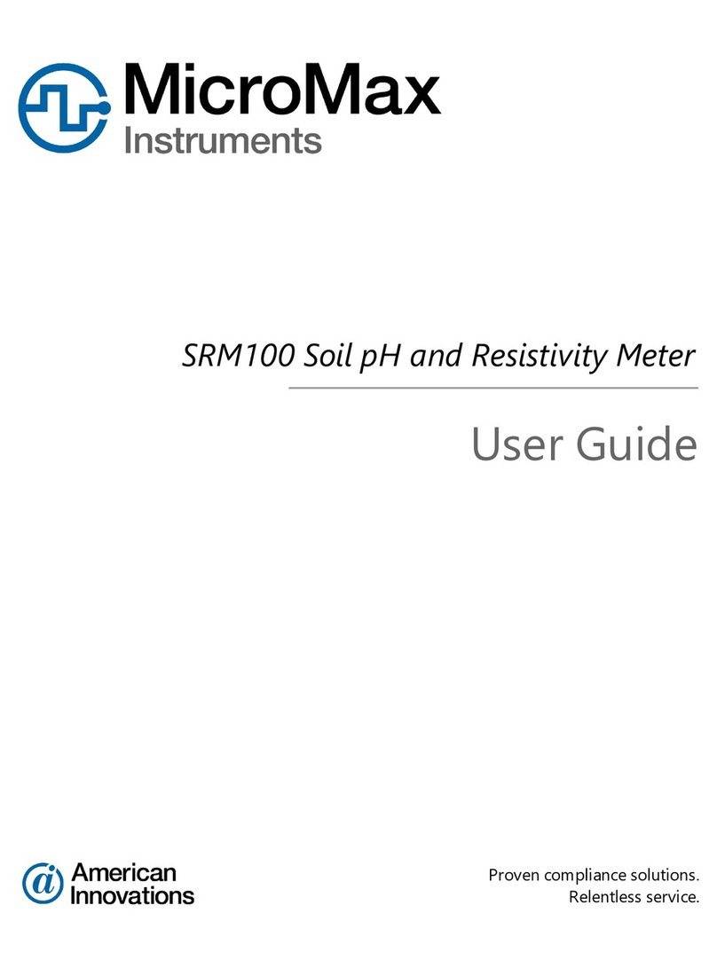 Micromax Instruments SRM100 user guide