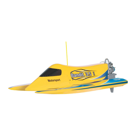 THUNDER TIGER Bandit 3.5 II User manual