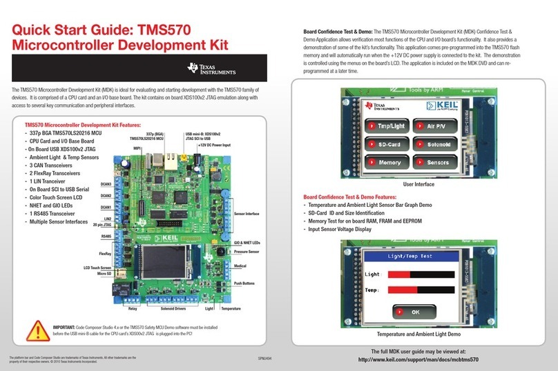Texas Instruments TMS570 quick start guide