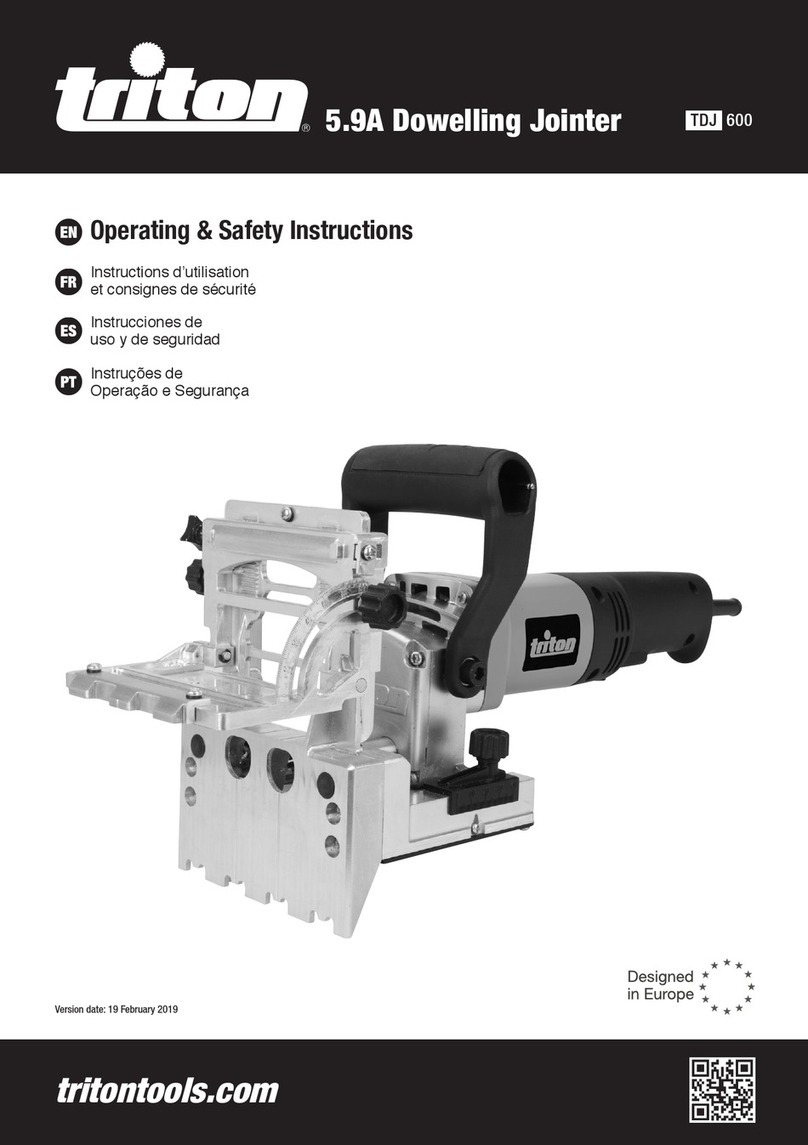 Triton TDJ 600 Assembly instructions
