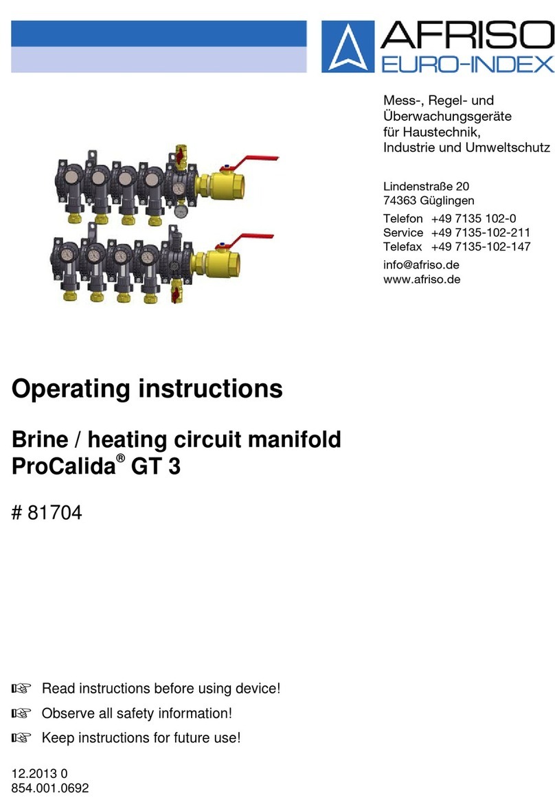 Afriso EURO-INDEX ProCalida GT 3 User manual