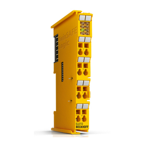 Beckhoff TwinSAFE EL6910 Operation manual