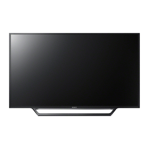 Sony BRAVIA KDL-32W607D User manual