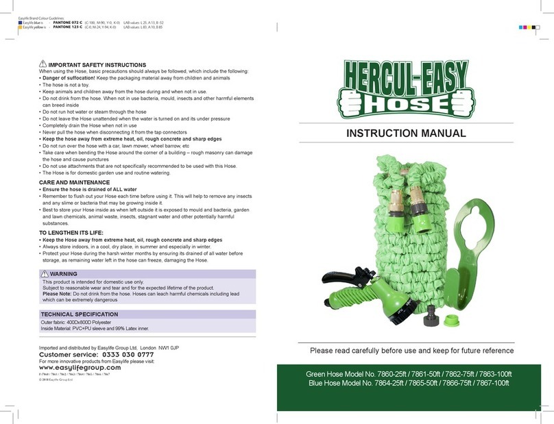Hercul-Easy 7860 User manual