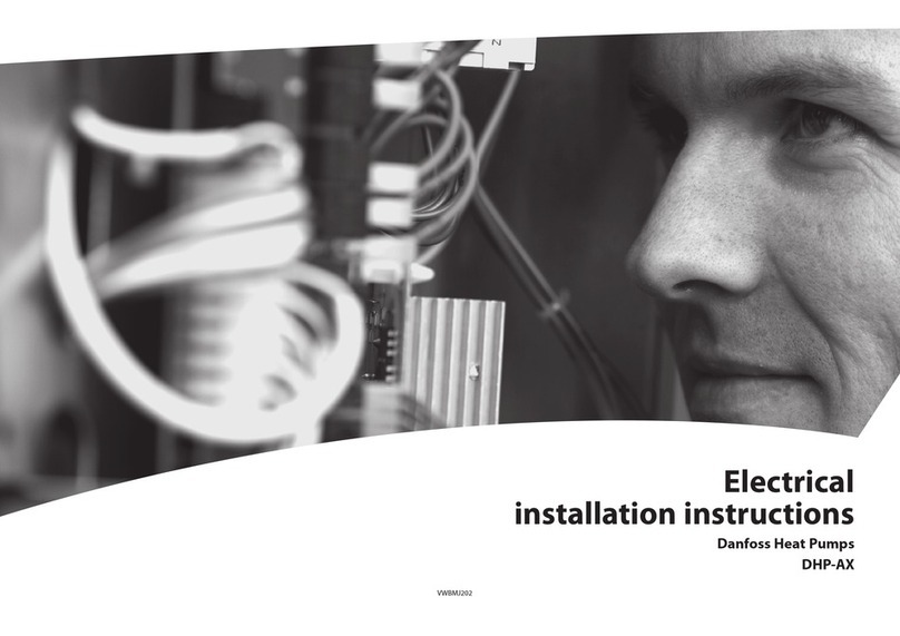 Danfoss DHP-AX 6 User manual