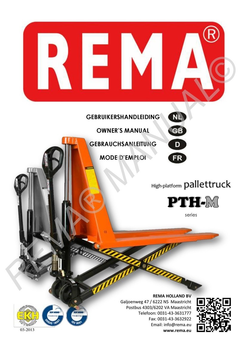 REMA PTH-M Series owner's manual