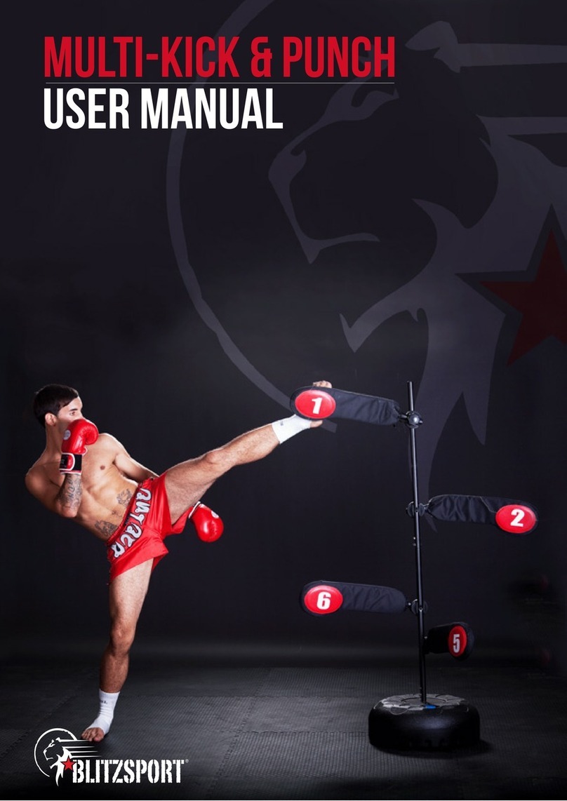 Blitzsport MULTI-KICK & PUNCH user manual