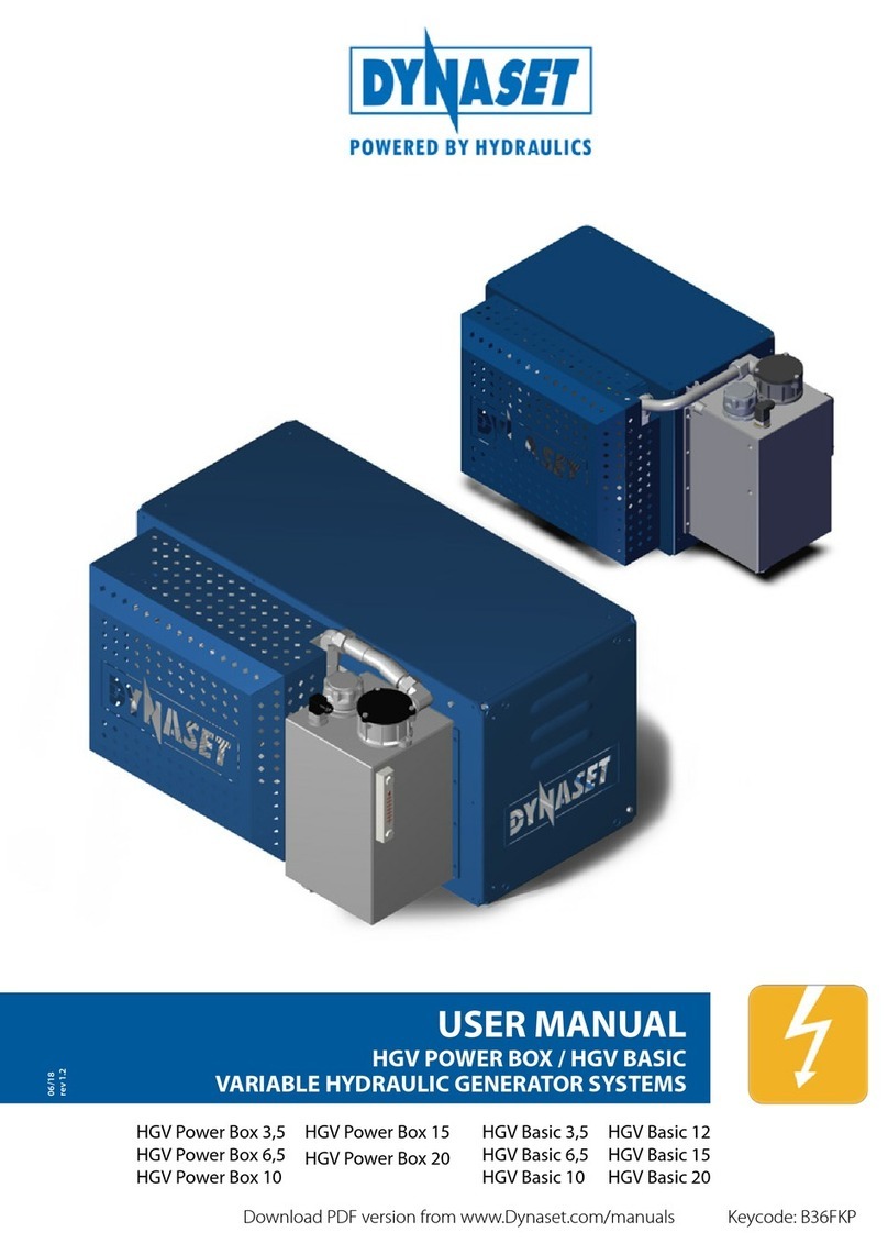 Dynaset HGV Power Box Series User manual