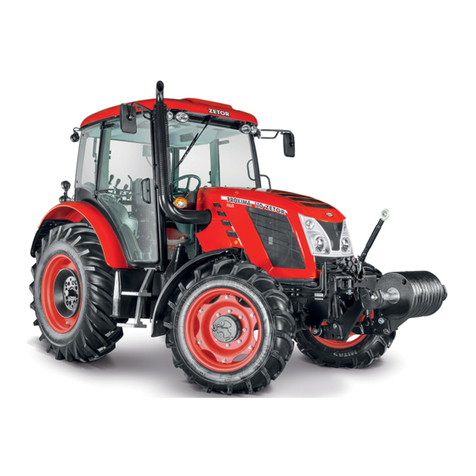 Zetor Proxima Plus Series Operator's manual