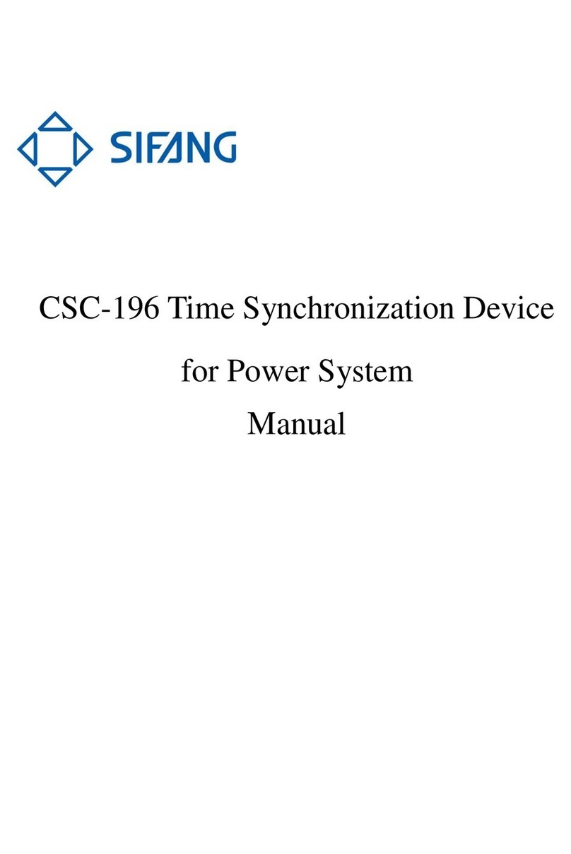 SIFANG CSC-196 manual