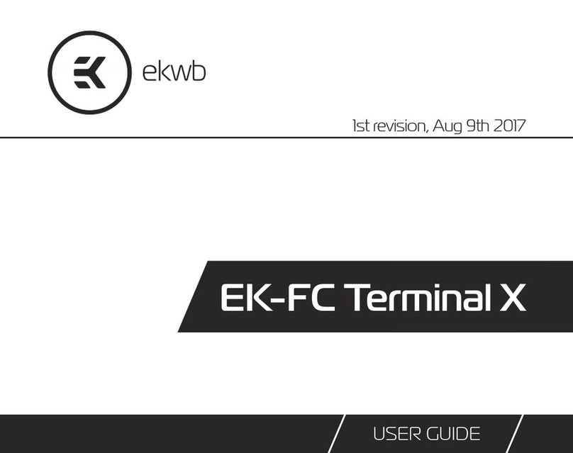 ekwb EK-FC Terminal X User manual