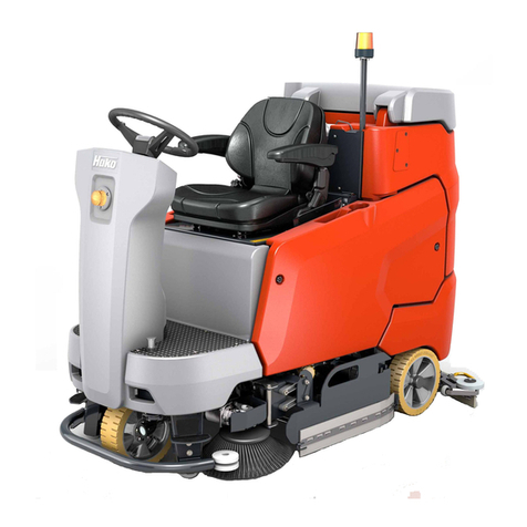 HAKO Scrubmaster B175 R operating manual