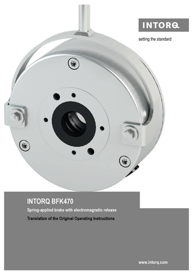 INTORQ BFK470 Series Quick guide