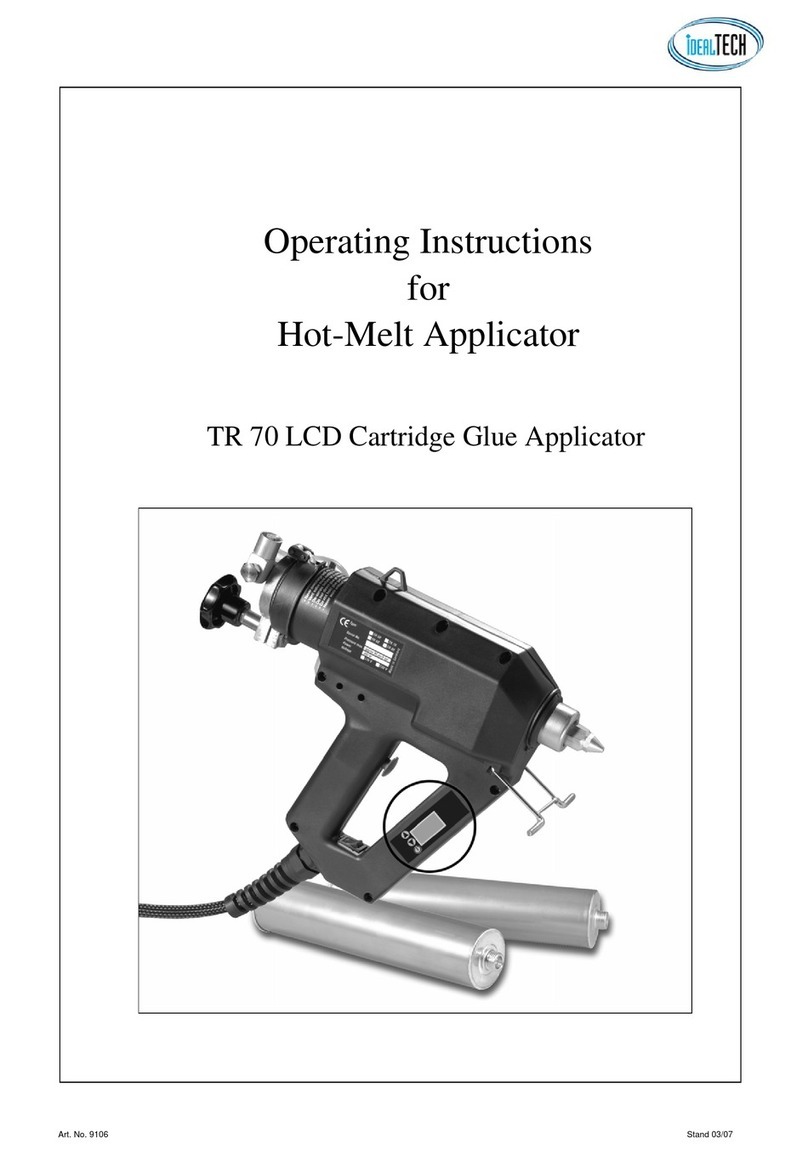 Idealtech TR 70 LCD operating instructions