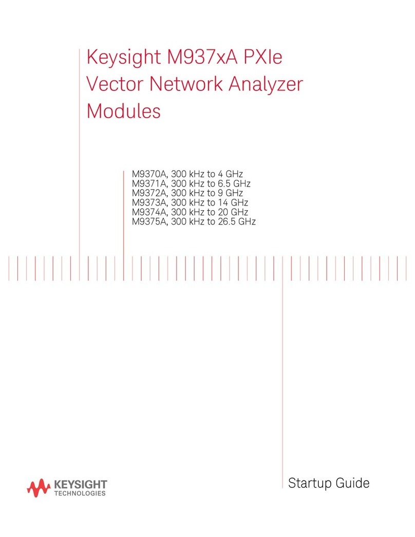 Keysight M9370A User guide