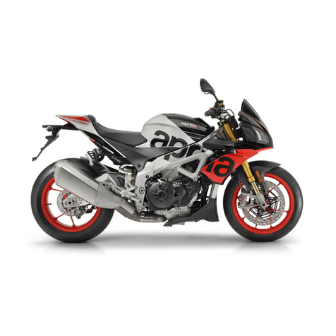 PIAGGIO Aprilia Tuono V4 1100 RR User manual PIAGGIO Aprilia Tuono V4 1100 RR User manual