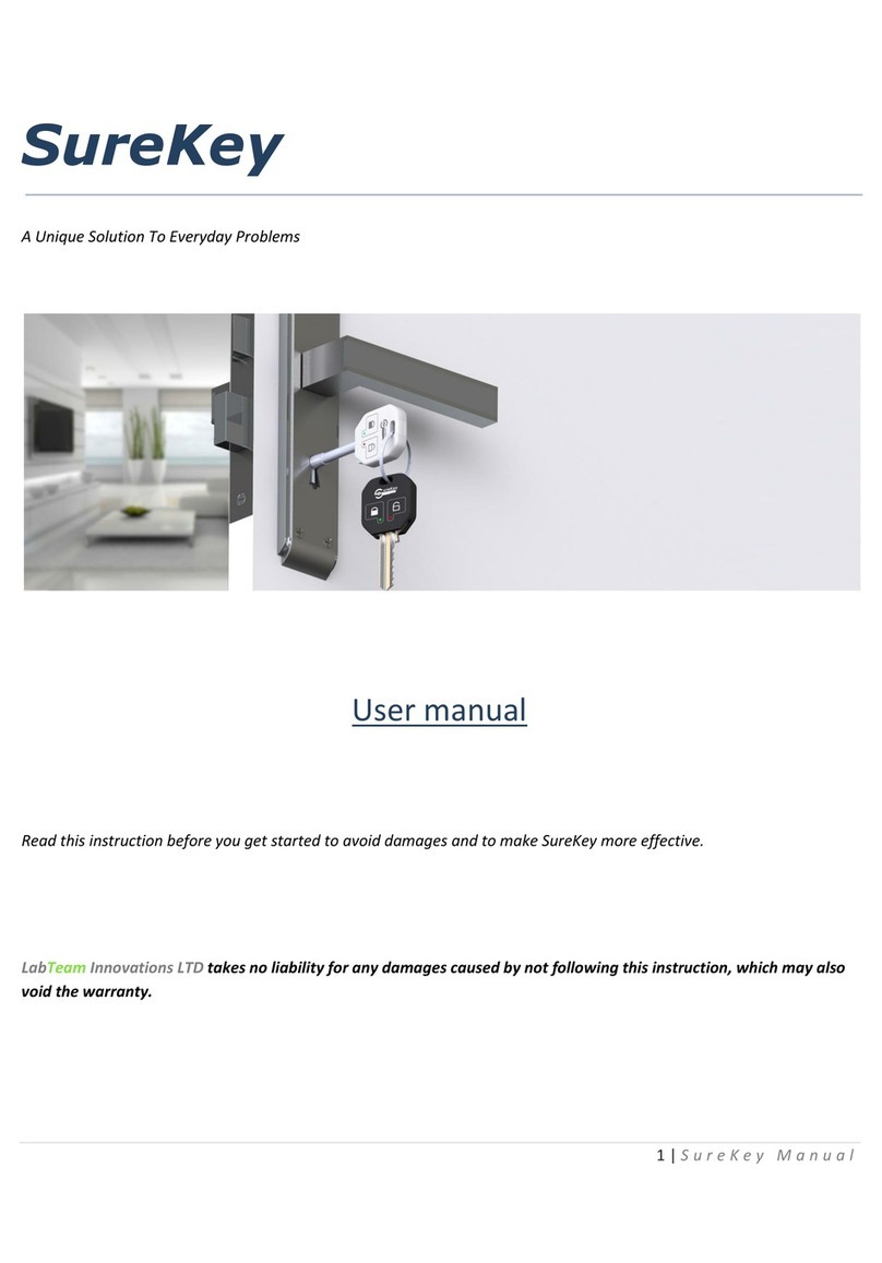 LabTeam Innovations SureKey user manual
